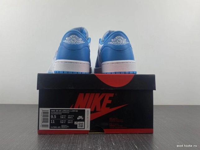 Nike Low UNC x 1 Jordan Air CJ7891-401 SB 0705